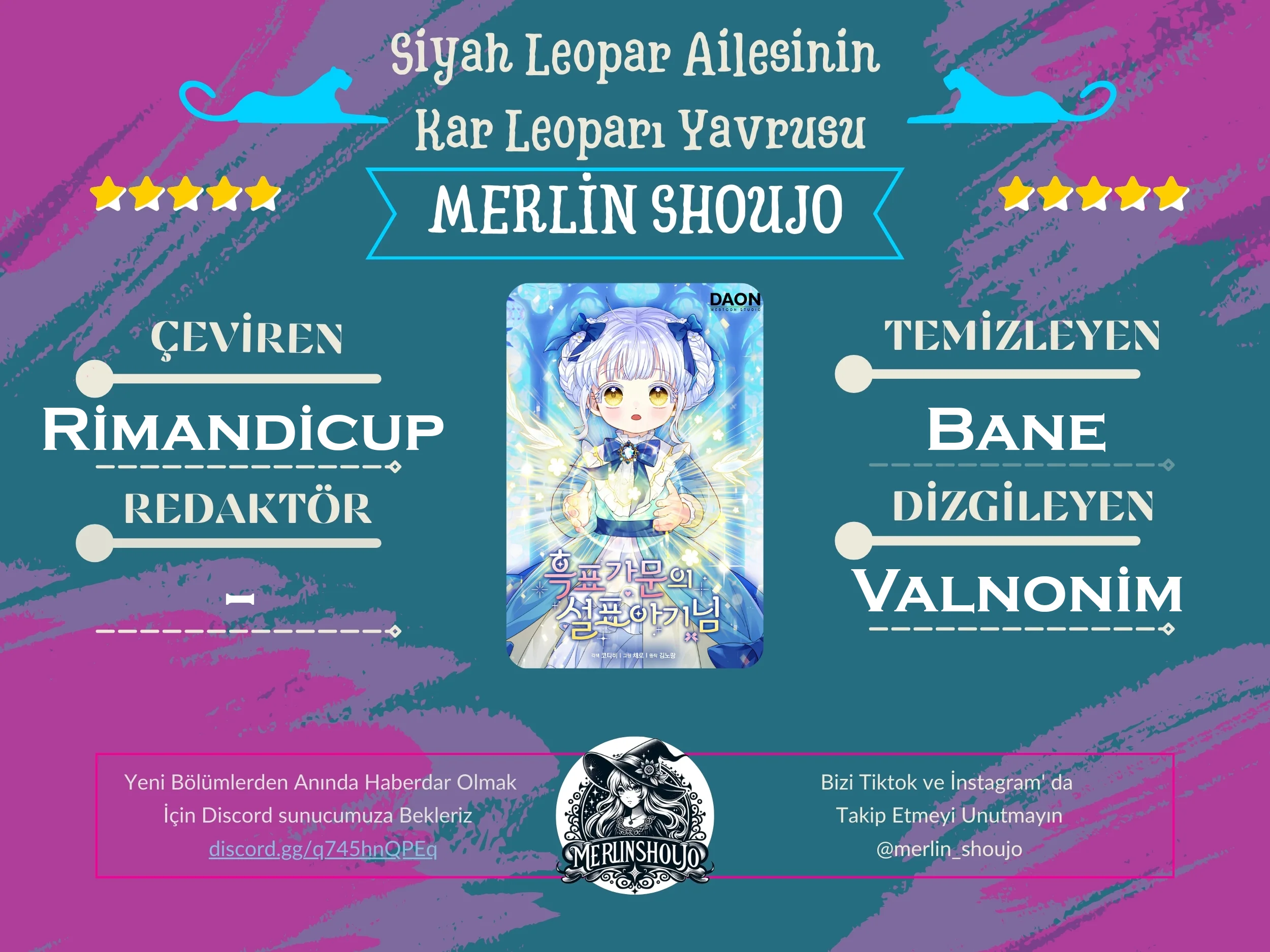 Siyah Leopar Ailesinin Kar Leoparı Yavrusu 5. Bölüm page 0